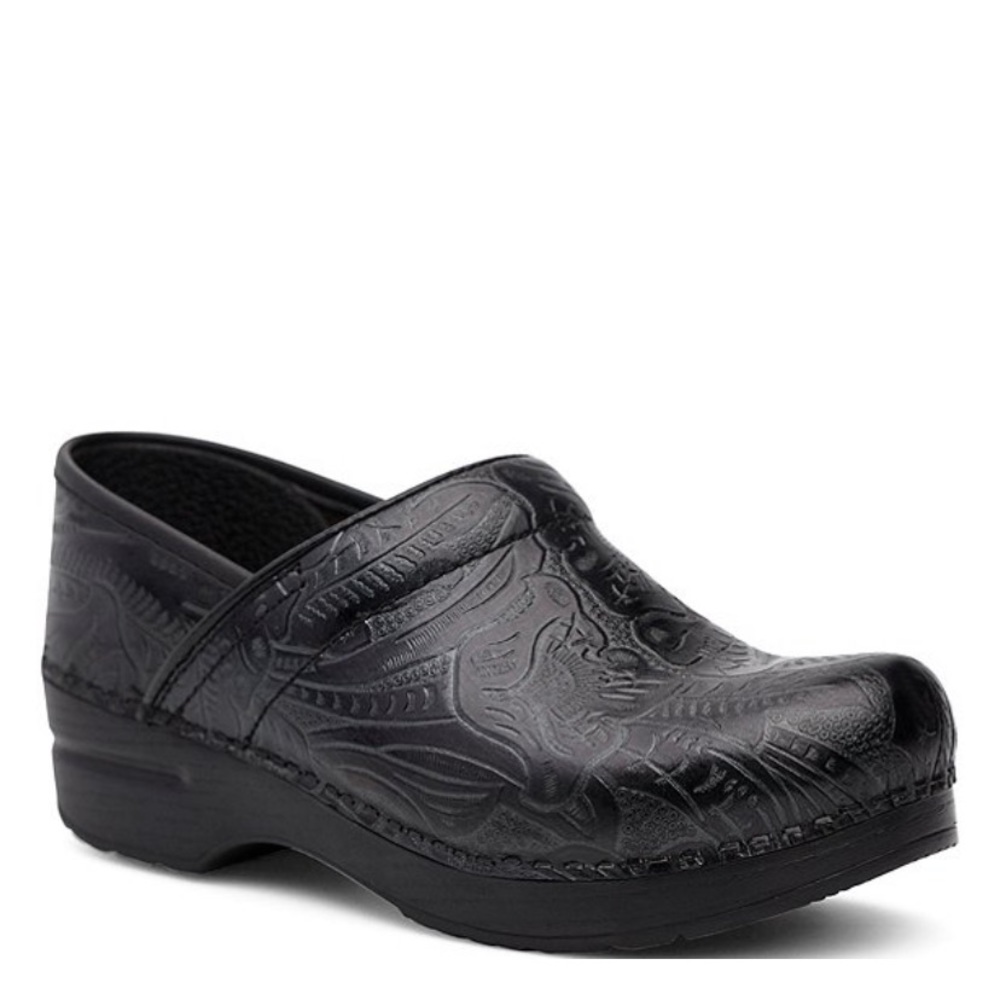 Dansko Professional Floral Embossed Tool Clogs 36